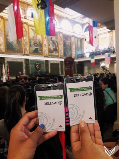 Alumnas participan en el X Encuentro Internacional de Estudiantes de Psicología